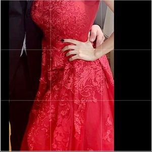 Beautiful mermaid belted dress